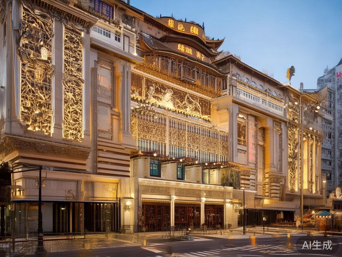 作为澳门首家被冠以“皇家”称号的赌场，这一建筑不仅